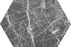 Marquina hex 14x16,3