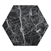 Marquina hex 14x16,3