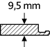 9,5mm