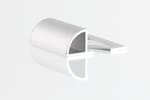 Ytterhörnslist alu silver 6 mm