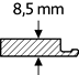 8,5mm