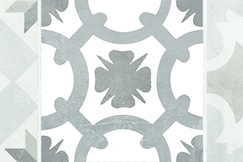 Grå mix dekor 10x30