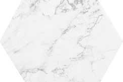 Carrara hex 14x16,3